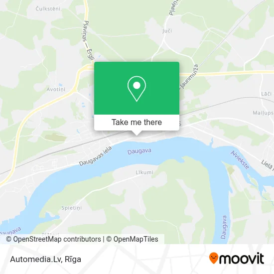 Automedia.Lv map