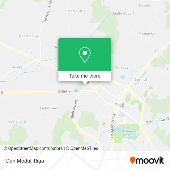 Dan Modul map