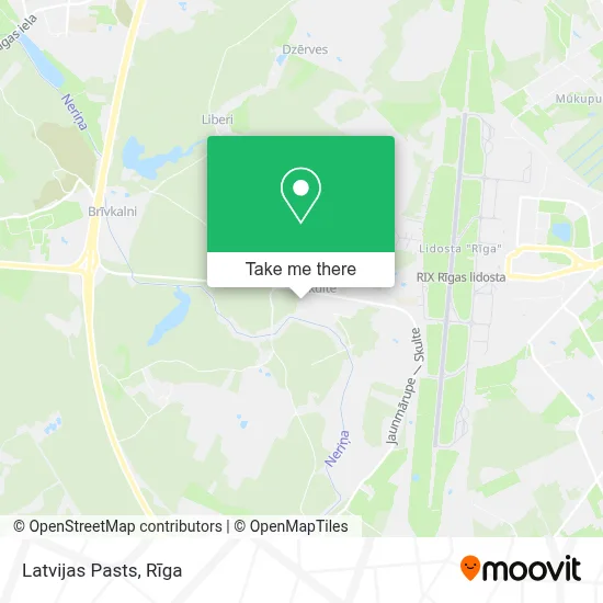 Latvijas Pasts map