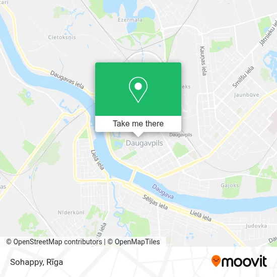 Sohappy map