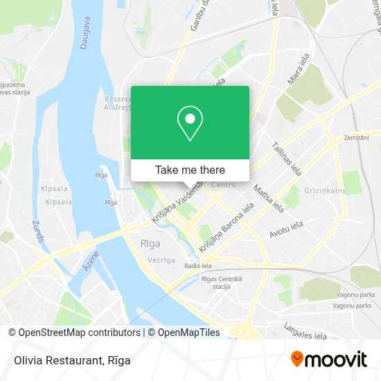 Olivia Restaurant map