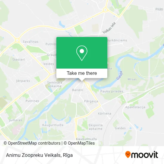 Animu Zoopreku Veikals map