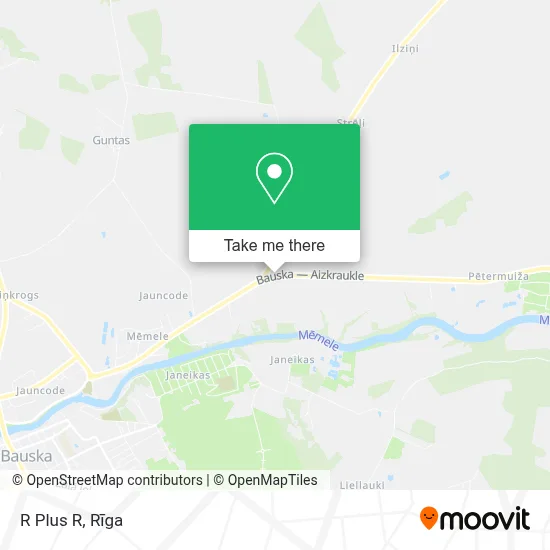 R Plus R map