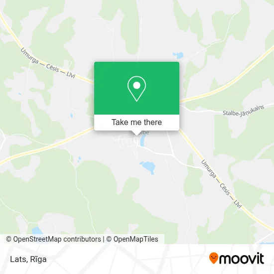Lats map