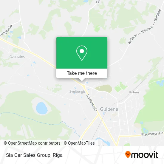 Sia Car Sales Group map