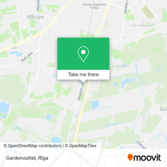 Gardenoutlet map