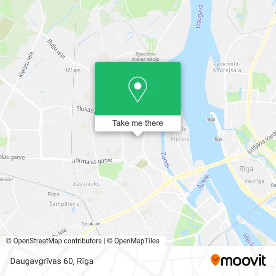 Daugavgrīvas 60 map