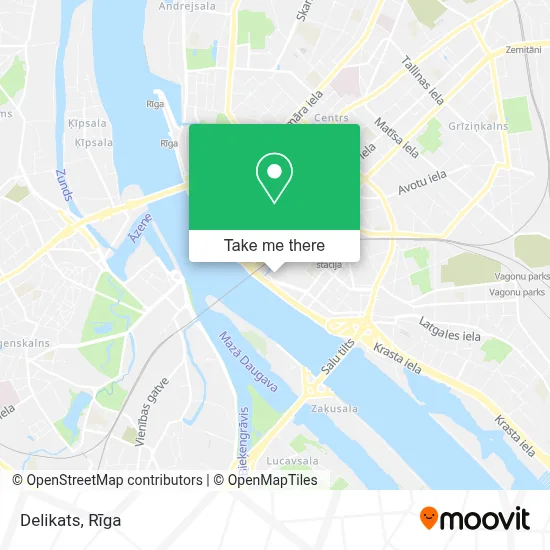 Delikats map