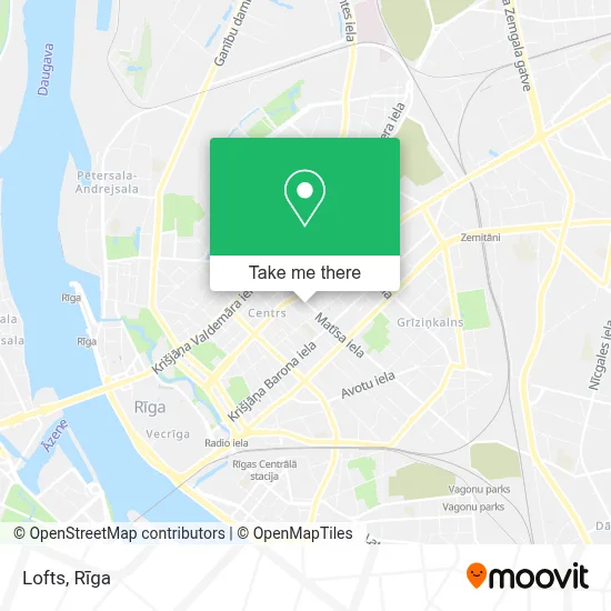Lofts map