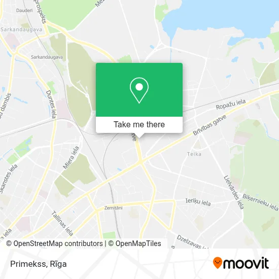 Primekss map