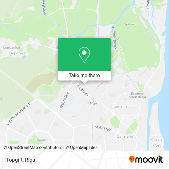 Topgift map