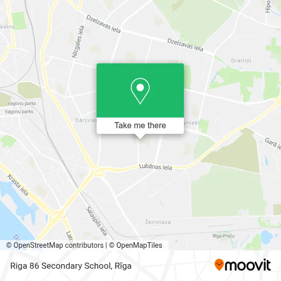Riga 86 Secondary School map