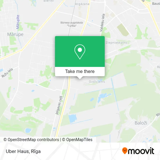 Uber Haus map