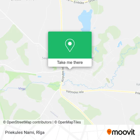 Priekules Nami map