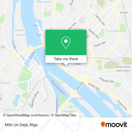 Milti Un Gaļa map