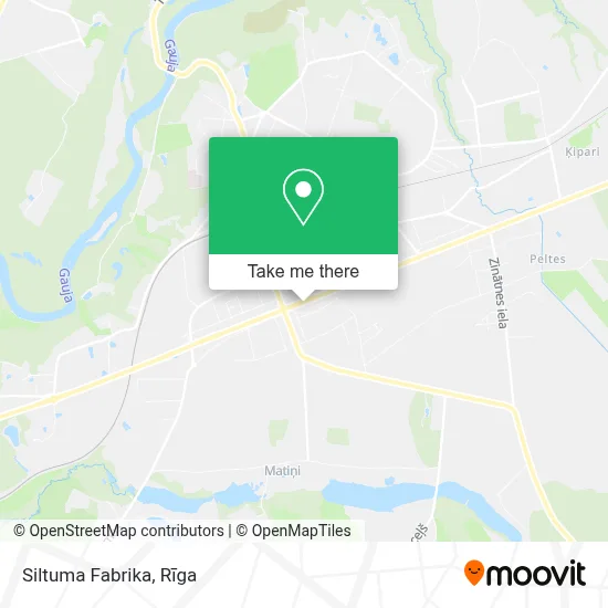 Siltuma Fabrika map