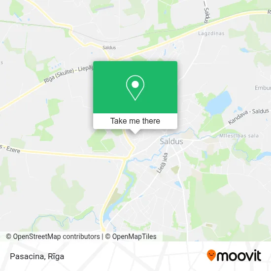 Pasacina map
