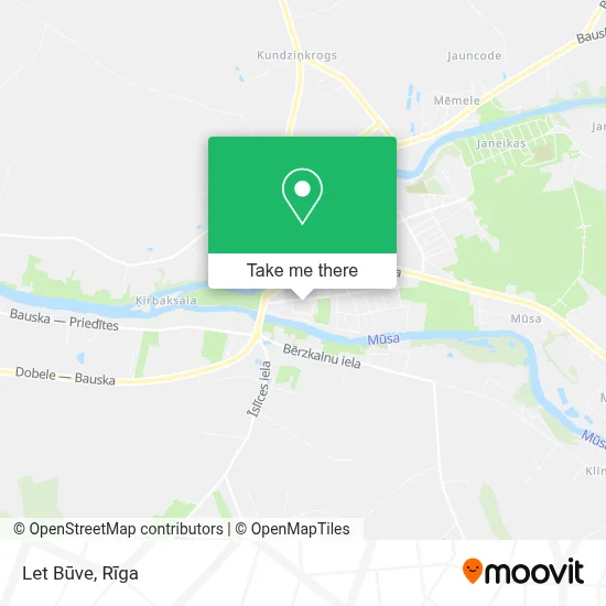 Let Būve map