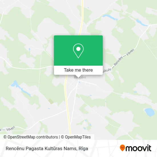 Rencēnu Pagasta Kultūras Nams map