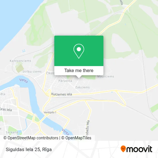 Siguldas Iela 25 map