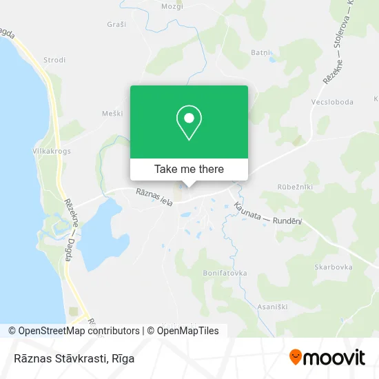 Rāznas Stāvkrasti map