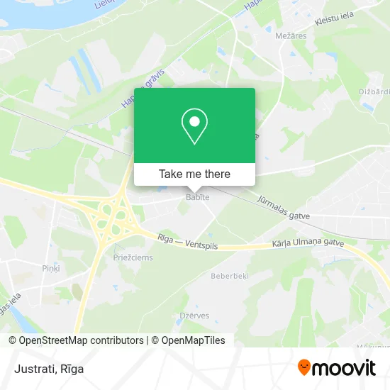 Justrati map