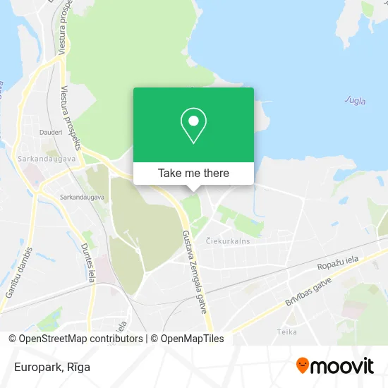 Europark map