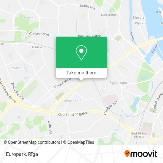 Europark map