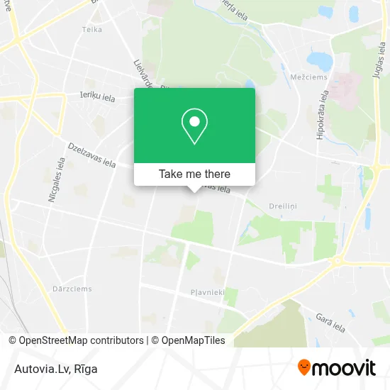 Autovia.Lv map