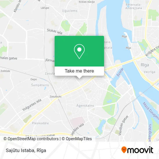 Sajūtu Istaba map