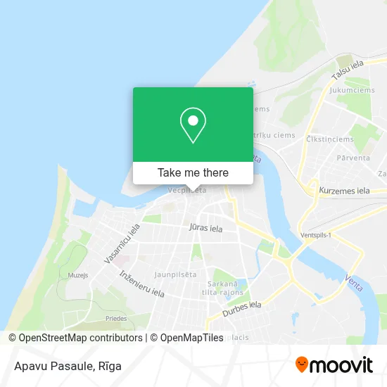 Apavu Pasaule map