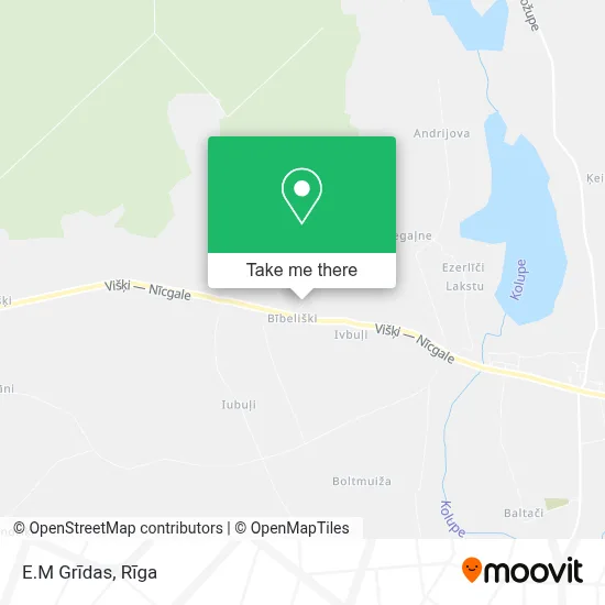 E.M Grīdas map