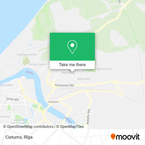 Cietums map