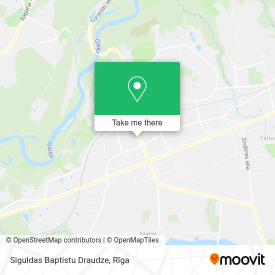 Siguldas Baptistu Draudze map