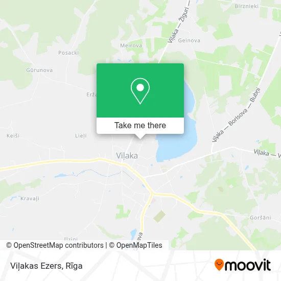 Viļakas Ezers map