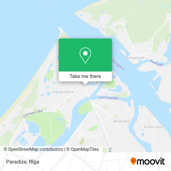 Paradize map