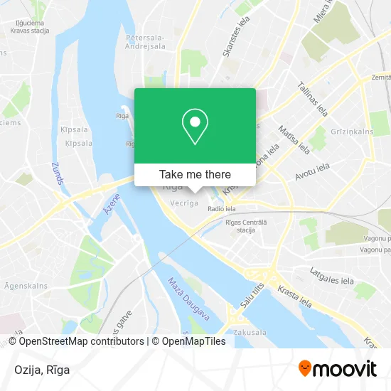 Ozija map