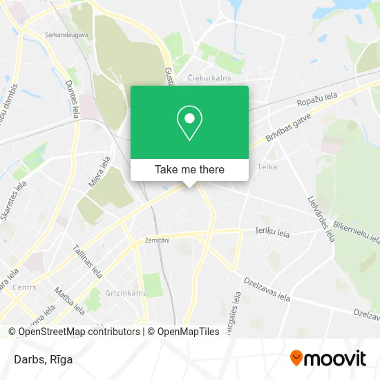 Darbs map