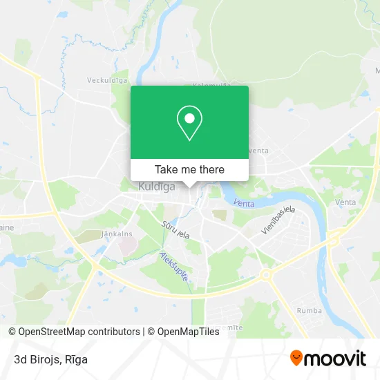 3d Birojs map