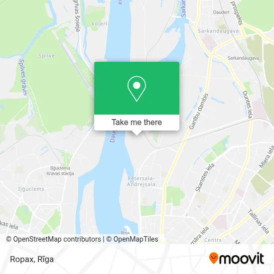 Ropax map