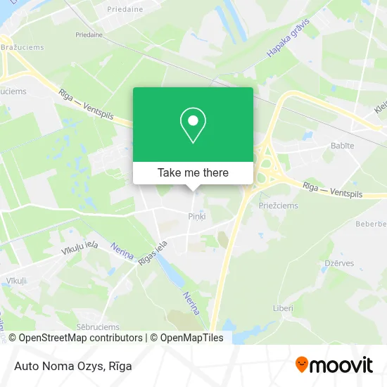 Auto Noma Ozys map