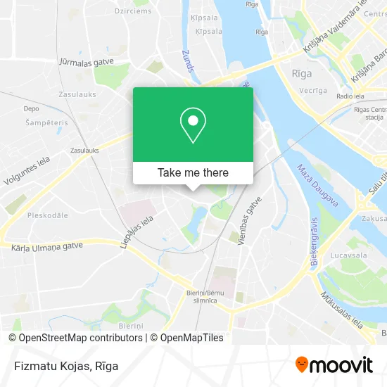 Fizmatu Kojas map
