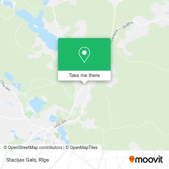 Stacijas Gals map