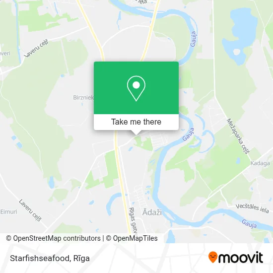 Starfishseafood map