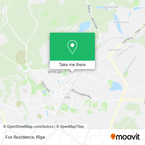 Fox Rezidence map
