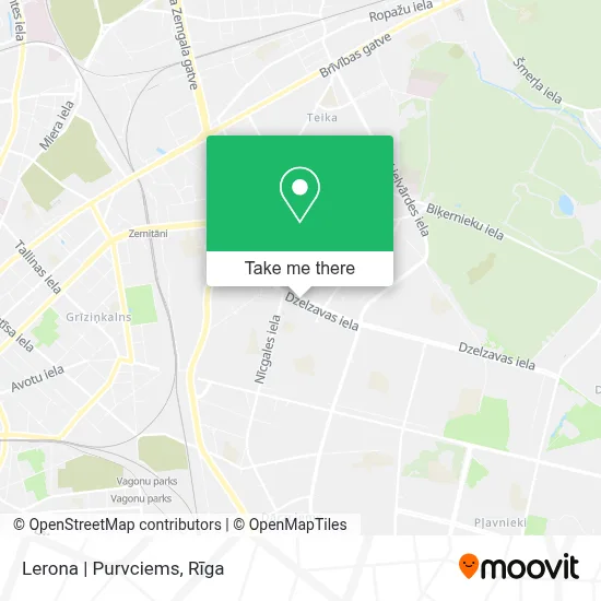 Lerona | Purvciems map