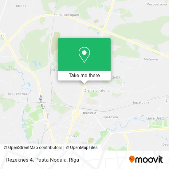 Rezeknes 4. Pasta Nodala map