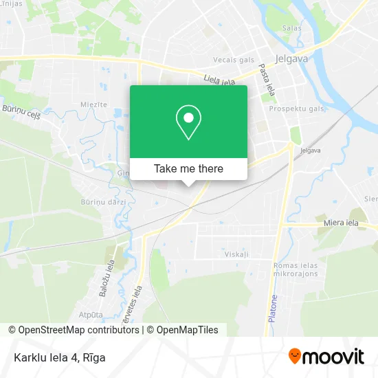 Karklu Iela 4 map