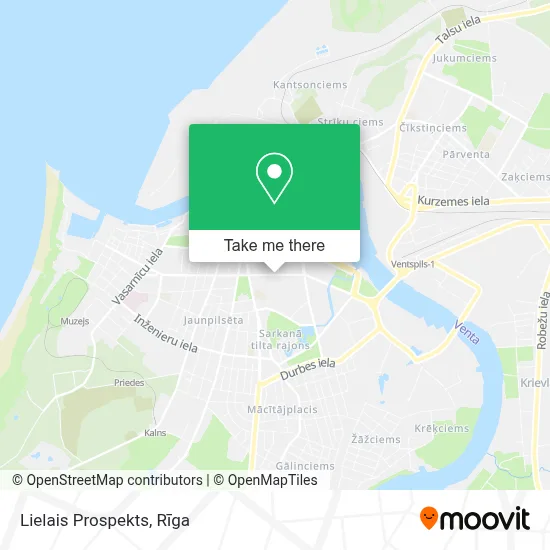 Lielais Prospekts map