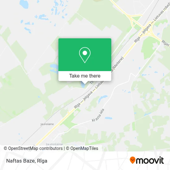 Naftas Baze map